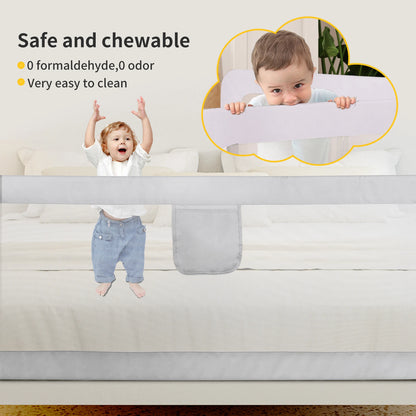 Child and baby drop bed barrier cm / 180 cm/cm Gray