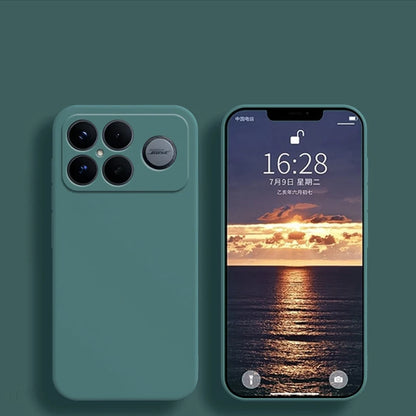 For Xiaomi POCO F8 Ultra Case Liquid Silicone Plain Rubber TPU Soft POCO F8 Ultra Cover Phone Protector Cover POCO F8 Pro Case