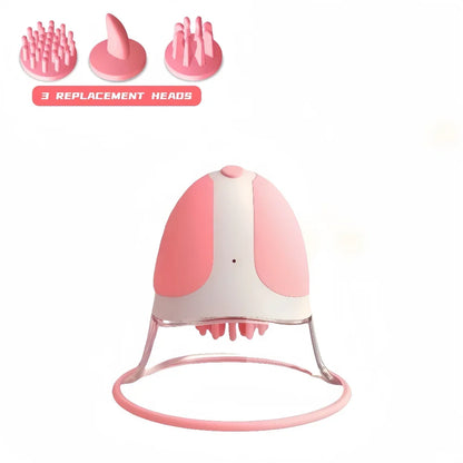 Breast Enhancement Sucking Vibrator Rotating Vacuum Pump Bra Sucker AV Breast Massager Female Nipple Stimulation Masturbator