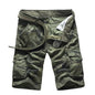No Belt Camouflage Camo Cargo Shorts Men 2026 New Mens Casual Shorts Male Loose Work Shorts Man Military Short Pants Plus Size