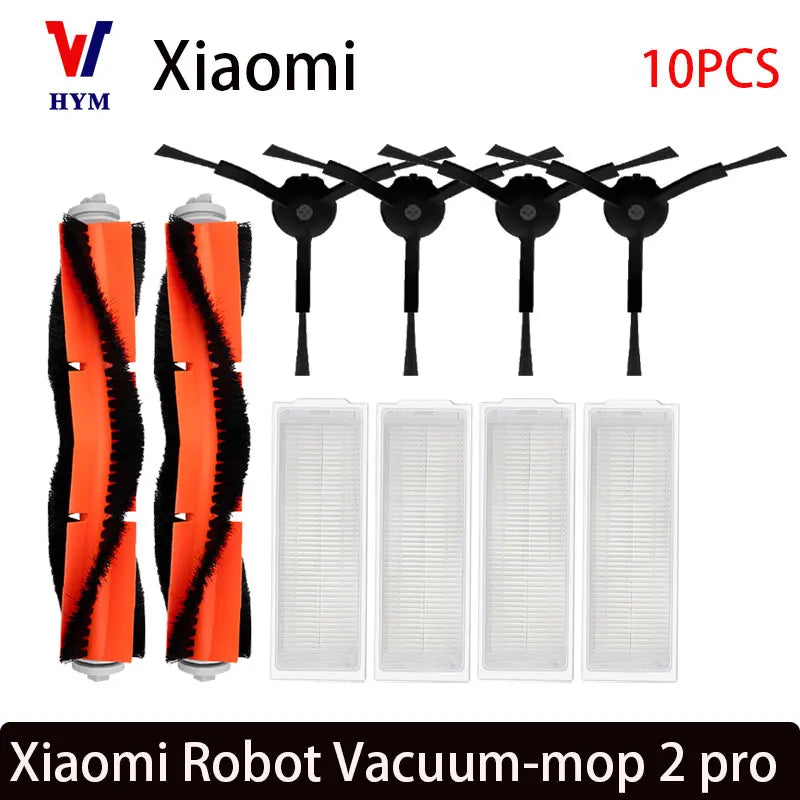 For Xiaomi Mi Robot Vacuum-Mop 2 Pro/Lite MJST1SHW MJSTL Hepa Filter Mop Cloth Main Side Brush Mijia Vacuum Cleaner Accessories
