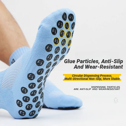 6Pairs Non Slip Grip Socks For Men Women Football Basketball Baseball Rugby Soccer Cycling Running Hiking Tennis Skateboard
