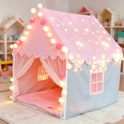 Baby Play Tent Children's Indoor Home Game House Girl Entertainment Small House Outdoor Amusement Park Playing Game Tent Toy Set