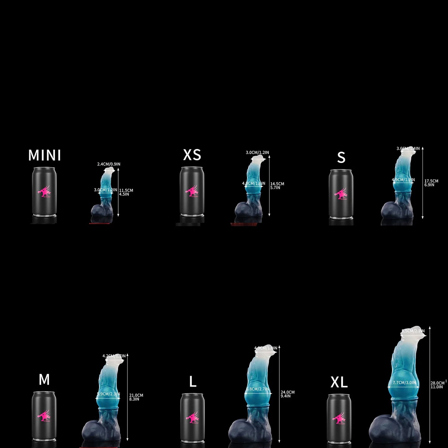 Nothosuar FAXI Fantasy Sex Toys iig Dog Knot Dildo Canine Penis Butt Plug For Men and Women Anal Trainner Fisting Game Sex Shop
