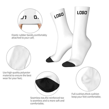 Custom Face logo Socks Personalized Socks with text  Photo Custom Comfortable and warm Socks Gift for Friends birthday