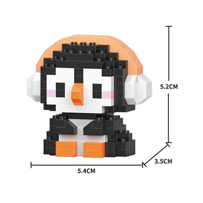 Insect Micro Animals Pet Cats Dog Building Blocks 3D Diamond Model BEE Snail Brick City Construction Toy for Children Kid Gift