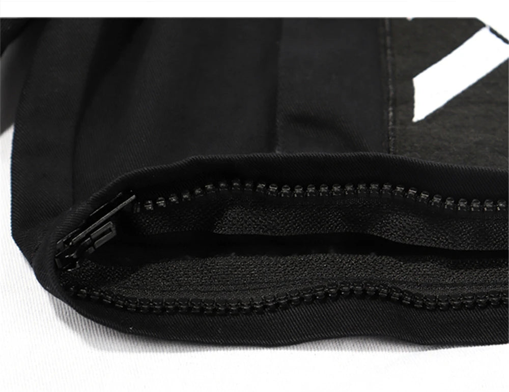 11 BYBB'S DARK Tactical Functional Cargo Pants Men Multi-Pocket Joggers Trousers 2023 Detachable Hip Hop Streetwear Pant Black