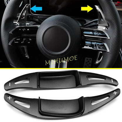 For 2023-2026 Mercedes-Benz A B C E S GLC EQE EQS Class Steering Wheel Paddle Shifter Extension Aluminum Shift Paddles Blade