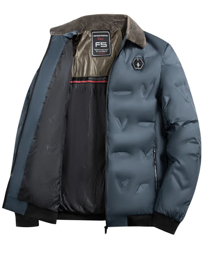 Men's Fashion Windbreaker Parka Coat Male Jacket Autumn Winter Overcoat Windproof Casual Warm Hombre New Streetwear Outdoors