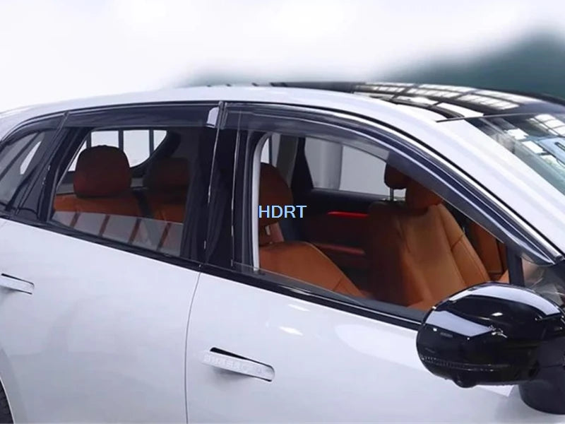 Car Style Side Window Wind Deflector Vent Visor Sun Rain Guard Shelter Weather Shield Cover Accessories For Leapmotor C10 2024 +