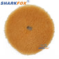 Sharkfox 5/6Inch Wool Car Polishing Pad High Density Lamb Woollen Polish Buffing Pad Wool Polishing Pad for Car Detail Polishing