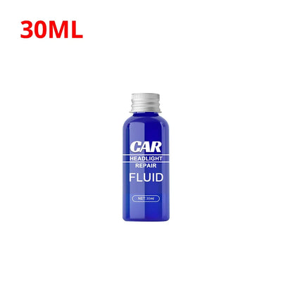 Car Headlight Scratch Repair fog Remover 10/30/50ml Light Cleaner Automotive Restoration Kit Polishing Cleaning Maintenance tool