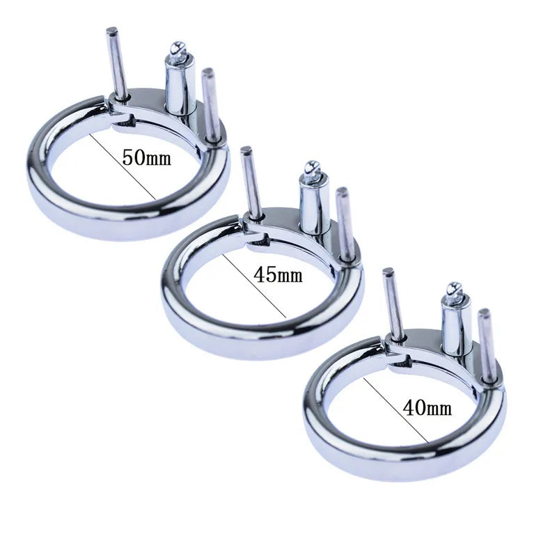 Cock Cage Ring Part Penis Lock Ring Male Chastity Device Part Ring CB6000 3 sizes for choice Drop Shipping