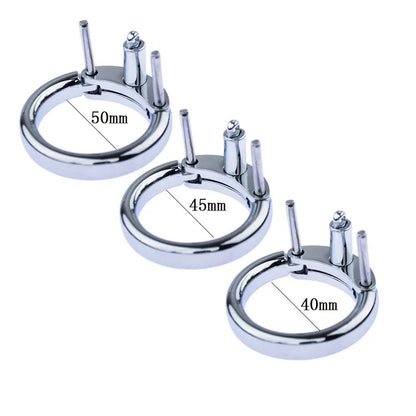 Cock Cage Ring Part Penis Lock Ring Male Chastity Device Part Ring CB6000 3 sizes for choice Drop Shipping