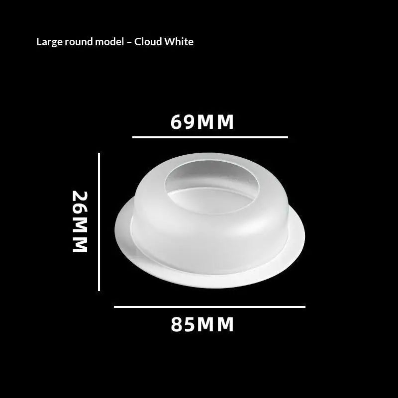 New 1Pcs ABS Reptile Feeding Dish Anti Escape Worm Food Bowl For Lizards Geckos Snakes Turtles Tortoises