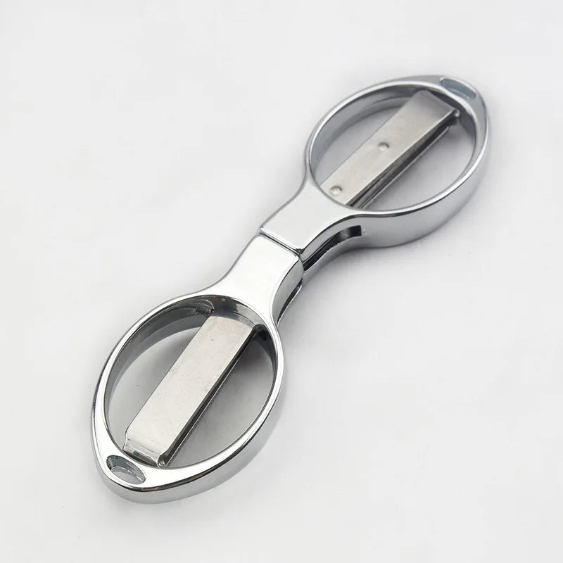 Portable Stationery Folding Scissors Stainless Steel Fishing Line Cutter Multi-functional Needle and Thread Scissors