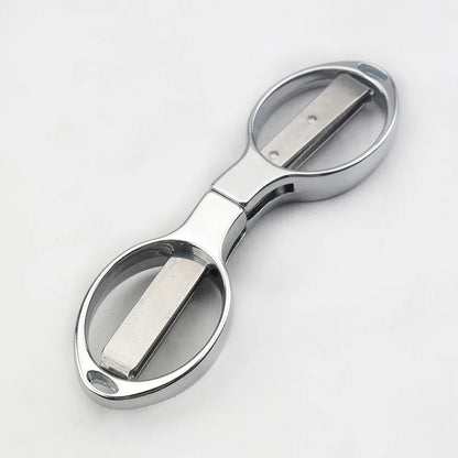 Portable Stationery Folding Scissors Stainless Steel Fishing Line Cutter Multi-functional Needle and Thread Scissors