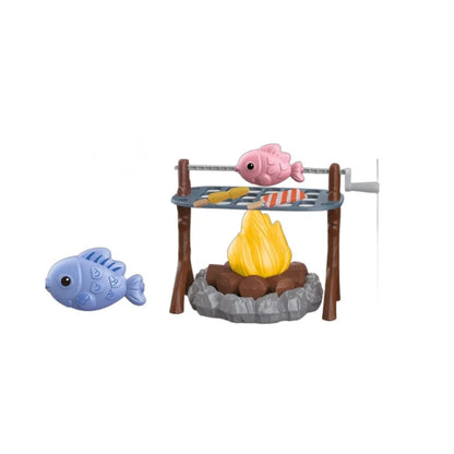 Kids Camping Tent Set Baby Playground Miniature Foods Children's Tent House Indoor Outdoor Parent-Child Interactive Game Toys