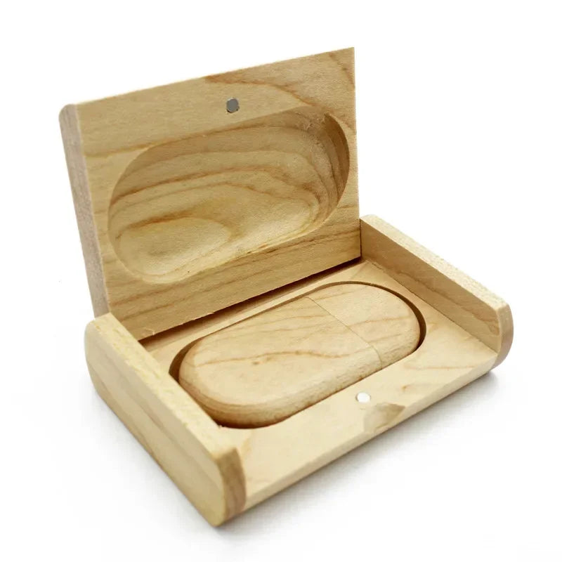 JASTER High Quality Wooden Logo Engrave Wood USB Flash Drive 4GB 8GB 16GB 32GB 64GB Wedding Gift Flash Memory Card Pen Drive