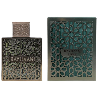 Rayhaan Terra Unisex Eau De Parfum Spray 100ml Spicy Woody Amber Oriental Long Lasting Fragrance for Daily Use And All Occasions
