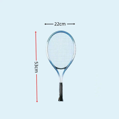 Tennis Coach Single Player Rebound Tennis Self Training Toy Beginner Single Player Tennis Racket Children's Birthday Gift Set