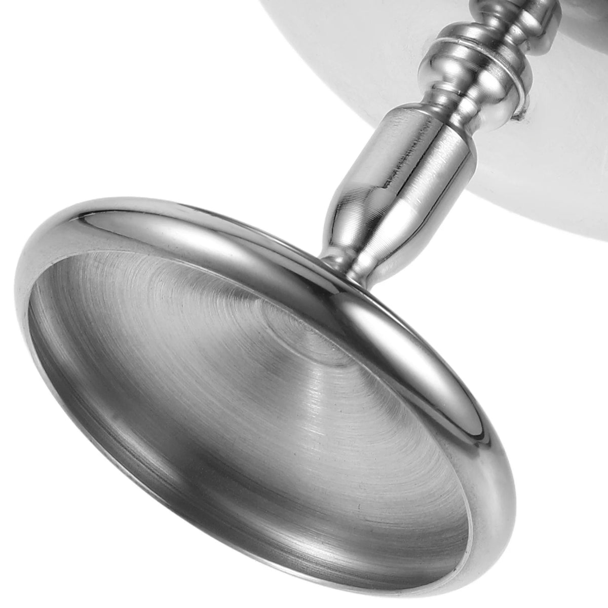 304 Stainless Steel Dessert Cup Ice Cream Cups Salad Goblet Retro High Base Bowl for Fruit Yogurt Snack Dish Bar Dinnerware