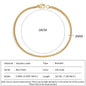 SUNIBI Classic Snake Chain Bracelets for Women Trend  Fashion Stainless Steel Cuban Chain Bracelet Trendy Woman Gifts Jewelry
