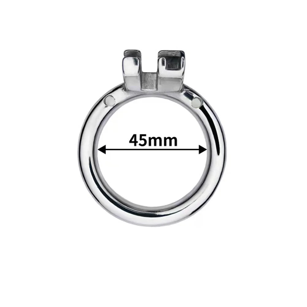 Stainless Steel Chastity Cage Device Penis Rings Bondage Belt Cock CB Lock BDSM Sex Toys for Man Gay Adult Products Accessories