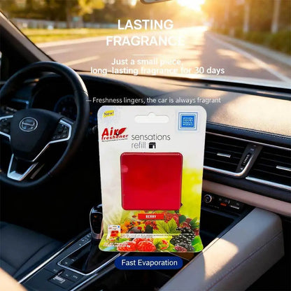Perforated Membrane Car Air Freshener - Peel & Use Liquid Essential Oil, Car & Home Dual Use, Long-Lasting Fragrance