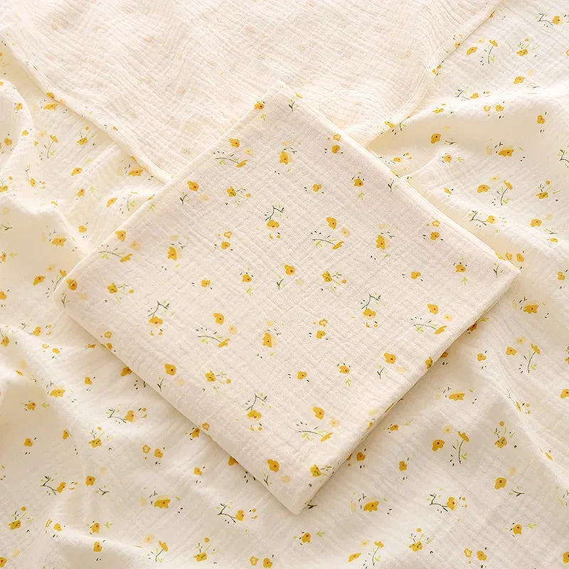 Newborn Baby Cotton Blanket Summer Bedding Babies Stuff  Throw Blanket Muslin Squares Receiving Blanket