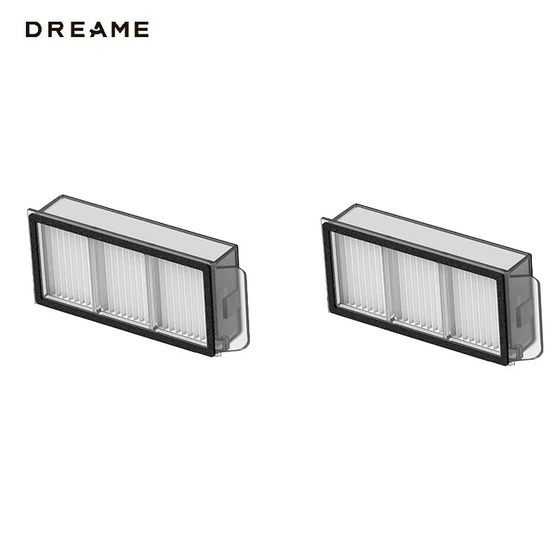 Original Dreame X50 Ultra Robot Vacuum Accessories Set – 1 Dual Roller Brush, 2 Side Brush, 2 Filter, 6 Mop Pad, 2 Dust bag