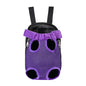 Breathable Pet Dog Cat Chest Carrier Backpack Hands-free Outdoor Travel Bag for Small Pets