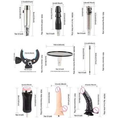 F21S-200W Powerful Sex Machine F21S Automatic Masturbation Toy with Dildo Attachments Wireless/Wired Control App Compatible for Men And Women