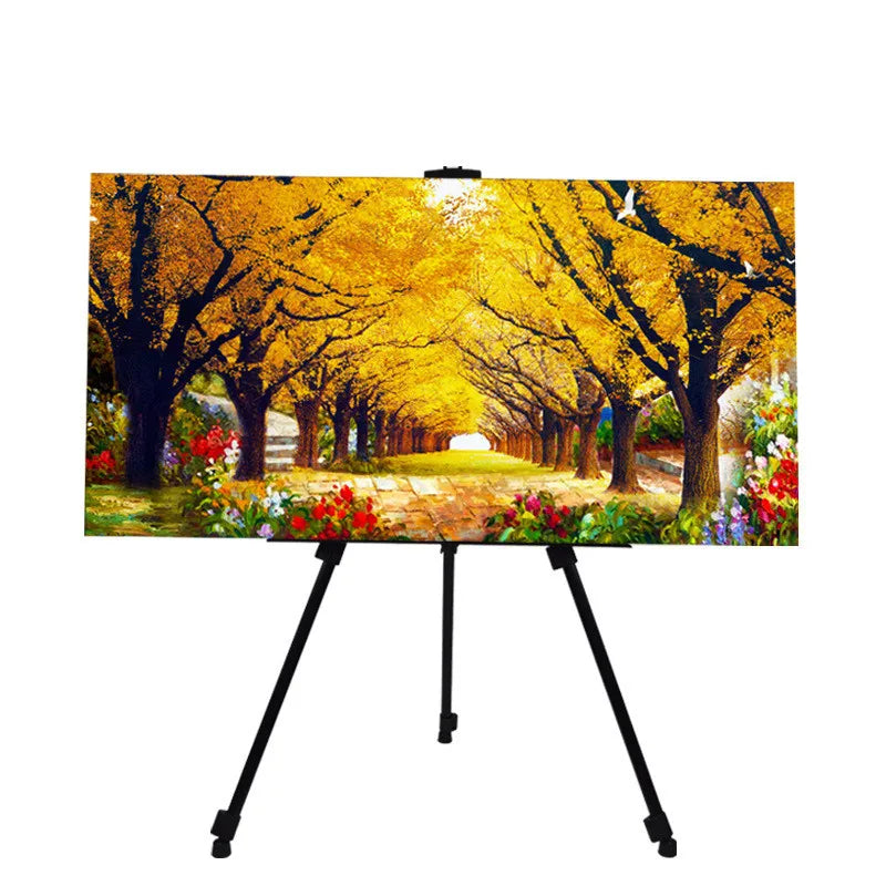 Portable Adjustable Metal Sketch Easel Sketch Drawing folding aluminum easel For Artist Art Supplies Stand With Bag Outdoor