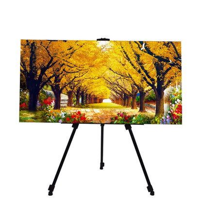Portable Adjustable Metal Sketch Easel Sketch Drawing folding aluminum easel For Artist Art Supplies Stand With Bag Outdoor