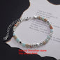 VENTFILLE 925 Sterling Silver Line Extremely Fine Bracelet for Women Love Haert Bead Korean Ins Sweet Jewelry Gift Dropshipping