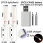 Electronic Fishing Light CR425 3.6V Battery USB Charge Rod Sense Strike Indicator LED Stick Pesca Tackle Night Bright Flash Lamp