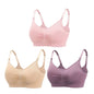 3PC/lot Maternity Nursing Bras Cotton Breastfeeding Pregnant Women Pregnancy Underwear Breast Feeding Bra Clothing Lactancia