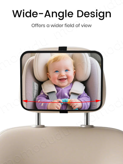 Baby Car Mirror Rearview Infant Child Monitoring Mirror for Vehicle Rear Seat Universal Fit Baby Car Mirror
