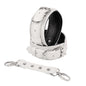 Professional BDSM Red Leather Harness Set Collar Handcuffs Restraint Kit for Women Slave Role Play Fetish Gear Adult Game Toy