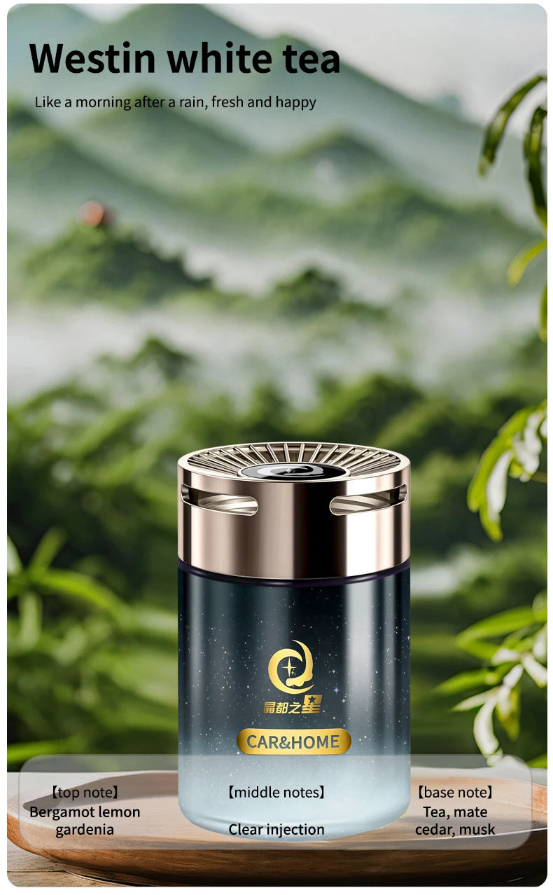 Hot Selling New Car Air Freshener Car Solid Fragrance Diffuser Long lasting Car Inside light fragrance Gifts