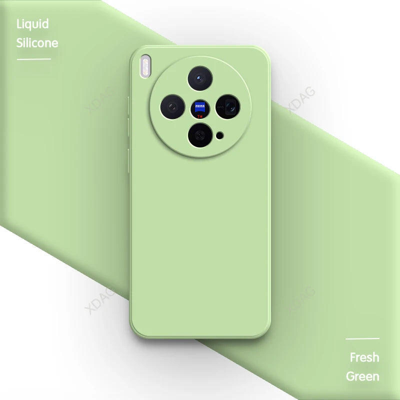 Soft Silicone Classic Case for VIVO X300 5G X300 Pro 5G Original Square Liquid Camera Protection High Qualtiy X300Pro Back Cover