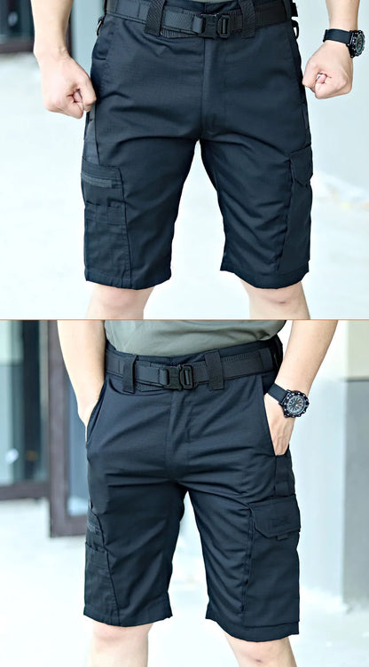 Tactical Camouflage Shorts Outdoor Work Pants Men's Multi-pocket Casual Cargo Short Pants Quick Dry Wear-resisting Shorts Male