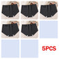 5PCS Seamless Mulberry Silk Underwear Ultral Thin Women's Panties Sexy High Elastic Invisible Briefs Soft Underpants Lingerie