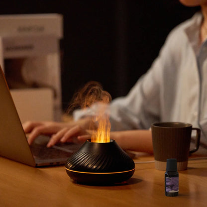 Volcano Aromatherapy Diffuser Portable Desktop Essential Oil Aroma Diffuser Home Air Humidifier Purifier/Essential Oil Set