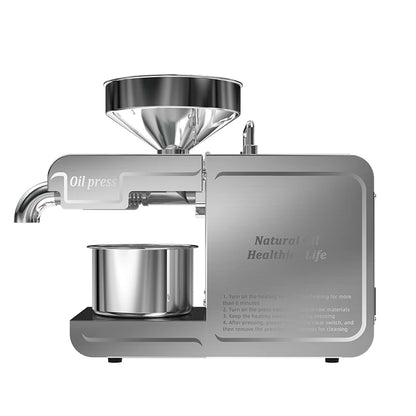 DIVEDEER New T1 Temperature Control Stainless Steel Hot and Cold Household Intelligent Small and Medium-sized Oil Press Machine