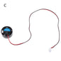 25.5x10mm 5V 9V 12V 24V Round Mini Cooling Fan for LED Lamps Computer Radiator