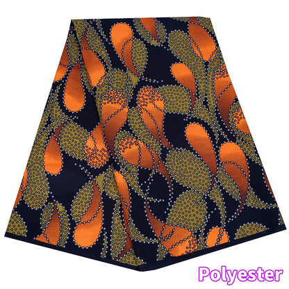 Veritablewax Africa Ankara Prints Batik Wax Fabric DIY Textile Nigeria African Polyester Fabric Dress Sewing Tissu Craft 6 yards