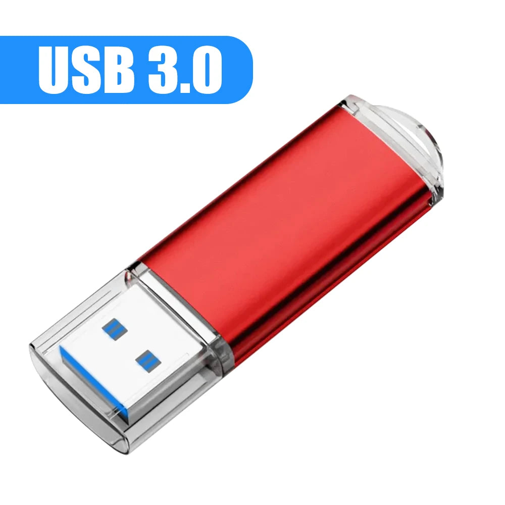 Promotion Metal USB 3.0 Flash Drive High Speed Pen Drive 128GB 64GB USB Stick 3.0 32GB 16GB 8GB Flash Drive Pendrive