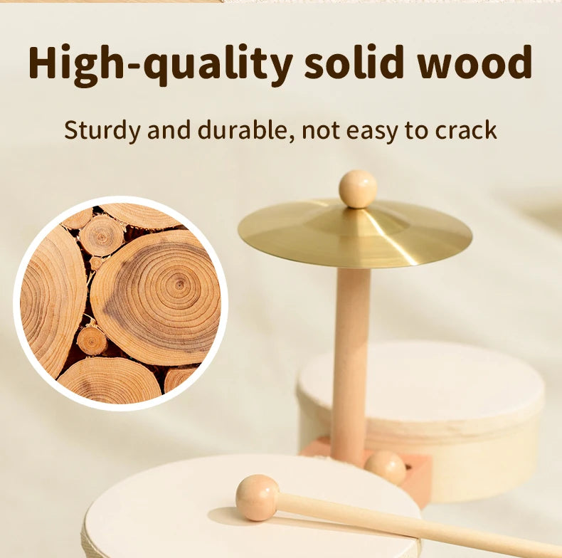Kids Drum Set Musical Toys for Boy Girl Music Toys Educational Percussion Toy Kids Musical Instruments